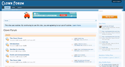 Desktop Screenshot of clown-forum.com