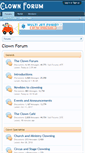 Mobile Screenshot of clown-forum.com